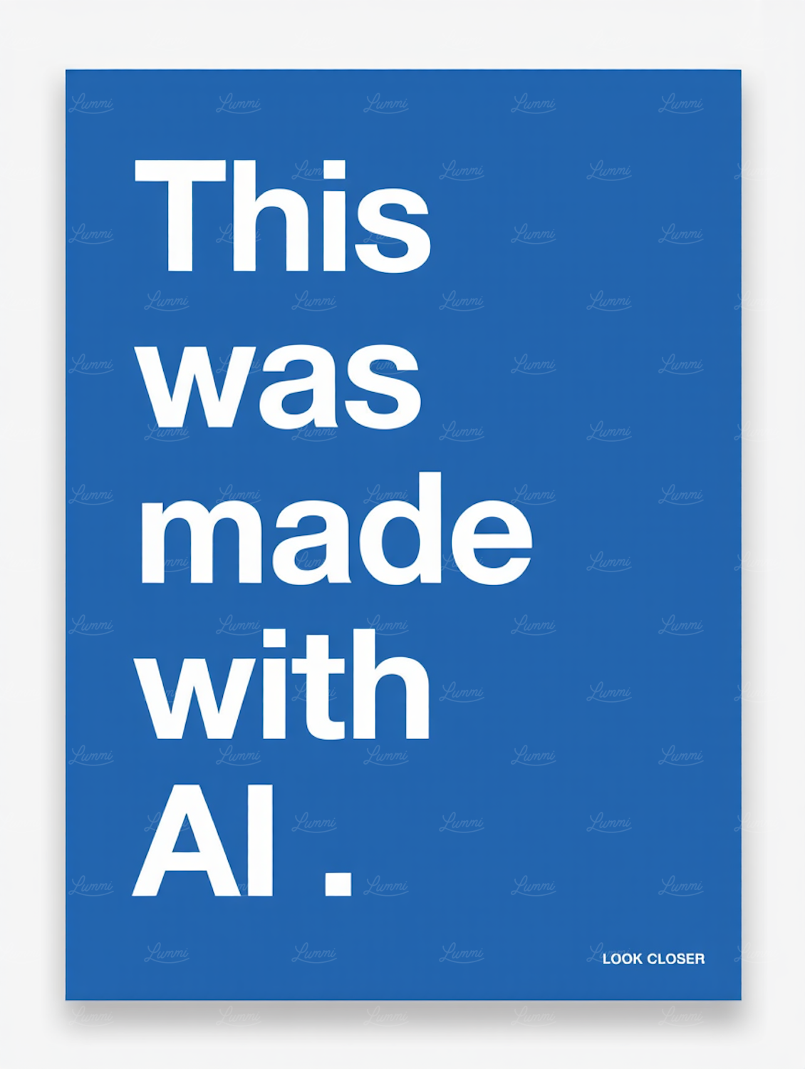 Depicts a user looking skeptically at an AI-generated response on a screen, symbolizing the breakdown of trust caused by AI hallucinations.