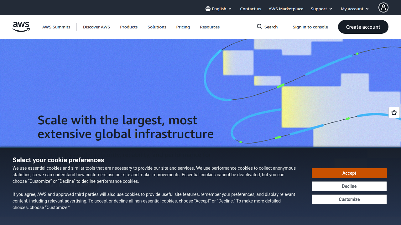 AWS offers a vast array of cloud services, forming a foundational layer for many AI-driven businesses requiring robust infrastructure.