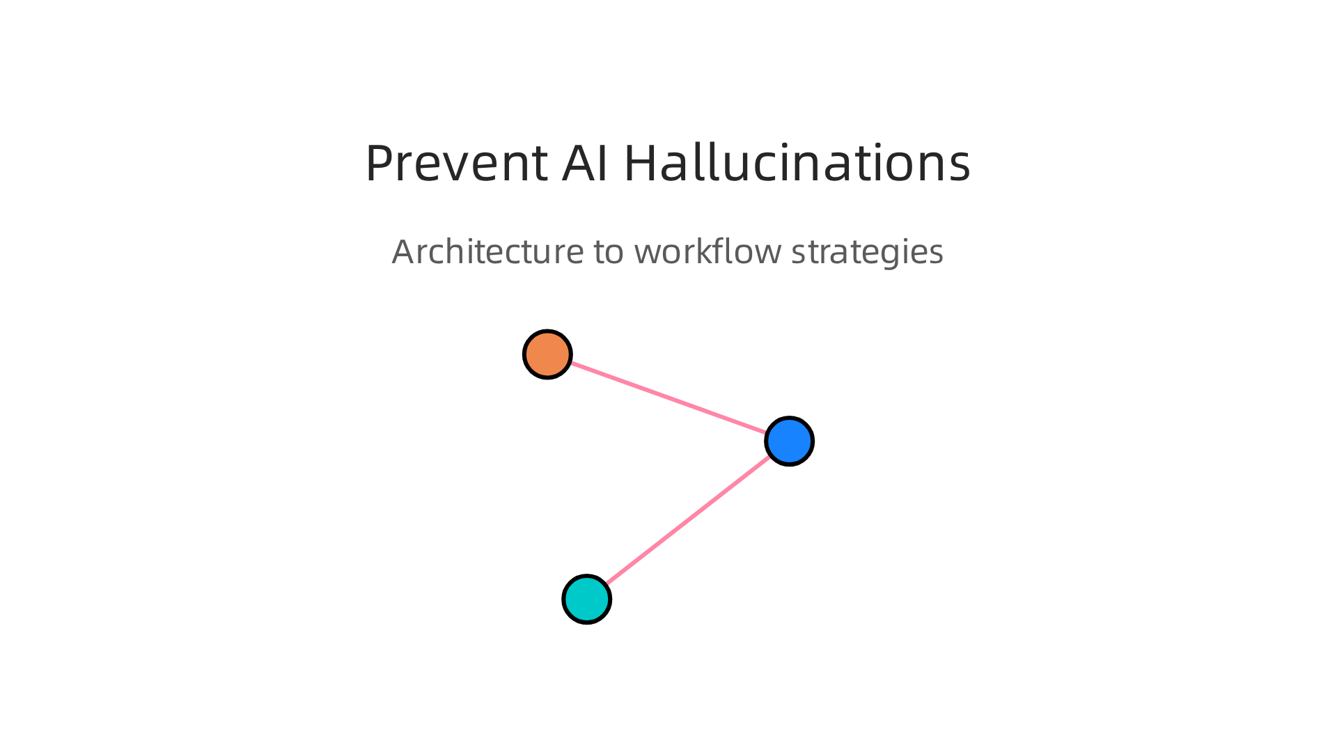 Architectural and workflow strategies to stop AI hallucinations before they form.